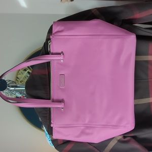 Pink. Kate Spade nylon bag New with tags